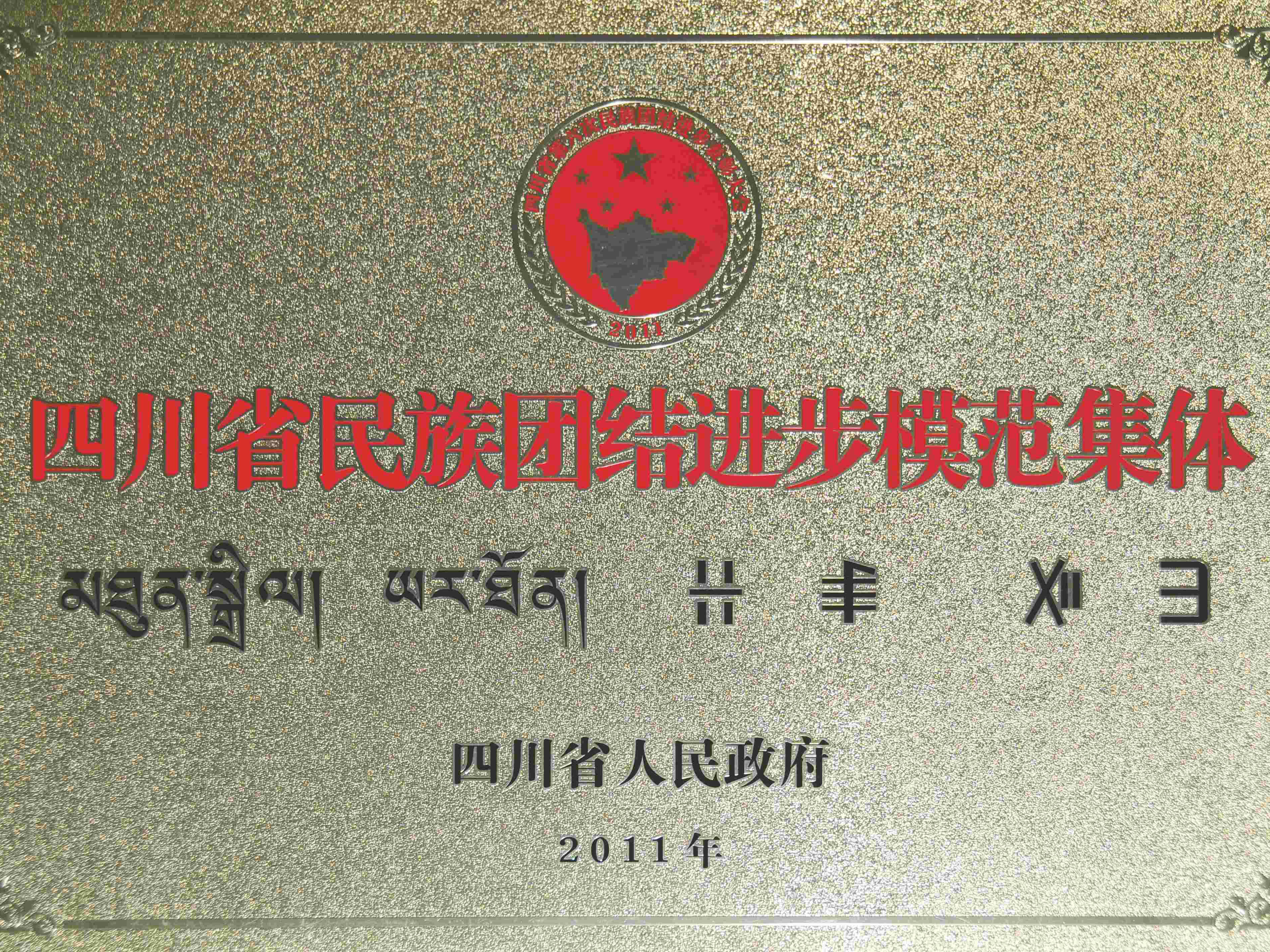 民族團結進步集體