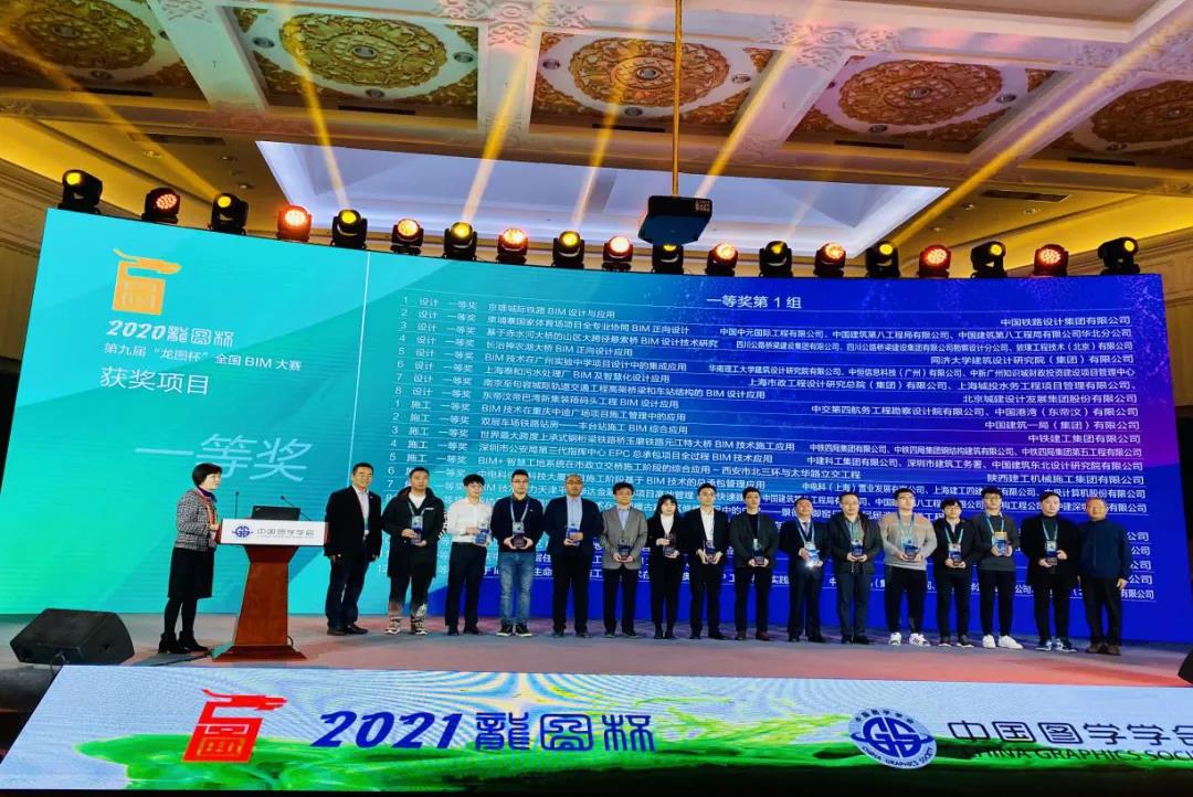 喜報！公司申報項目《基于赤水河大橋的山區大跨徑懸索橋BIM設計技術研究》榮獲中國圖學學會第九屆BIM大賽一等獎