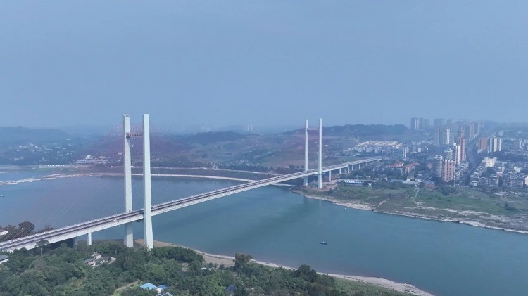 連通酒城民心路，再添瀘州新地標——瀘州市納溪長江大橋建成通車